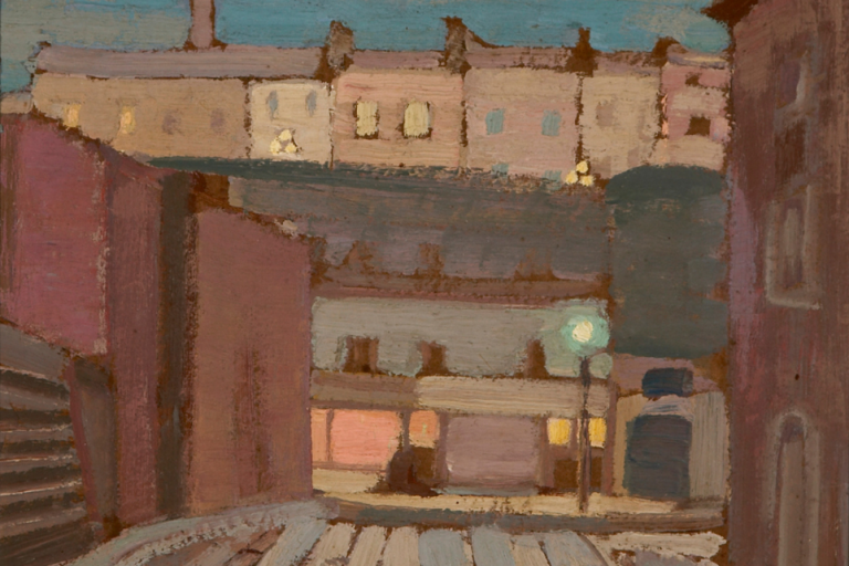 Painting Uncorked: Moonlight, Lower Town Quebec